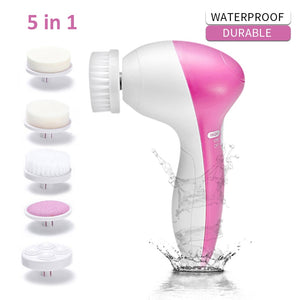 5 in 1 Electric Facial Cleanser Brush